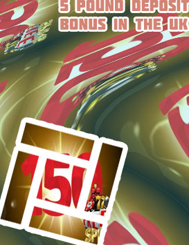 5 pound deposit free spins