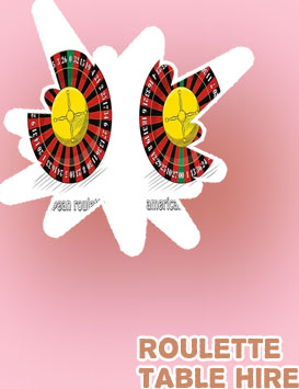 Golf club roulette wheel