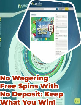 No wagering no deposit casino in Great Britain
